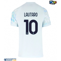 Moški Nogometni dresi Inter Milan Lautaro Martinez #10 Gostujoči 2025-26 Kratek Rokav